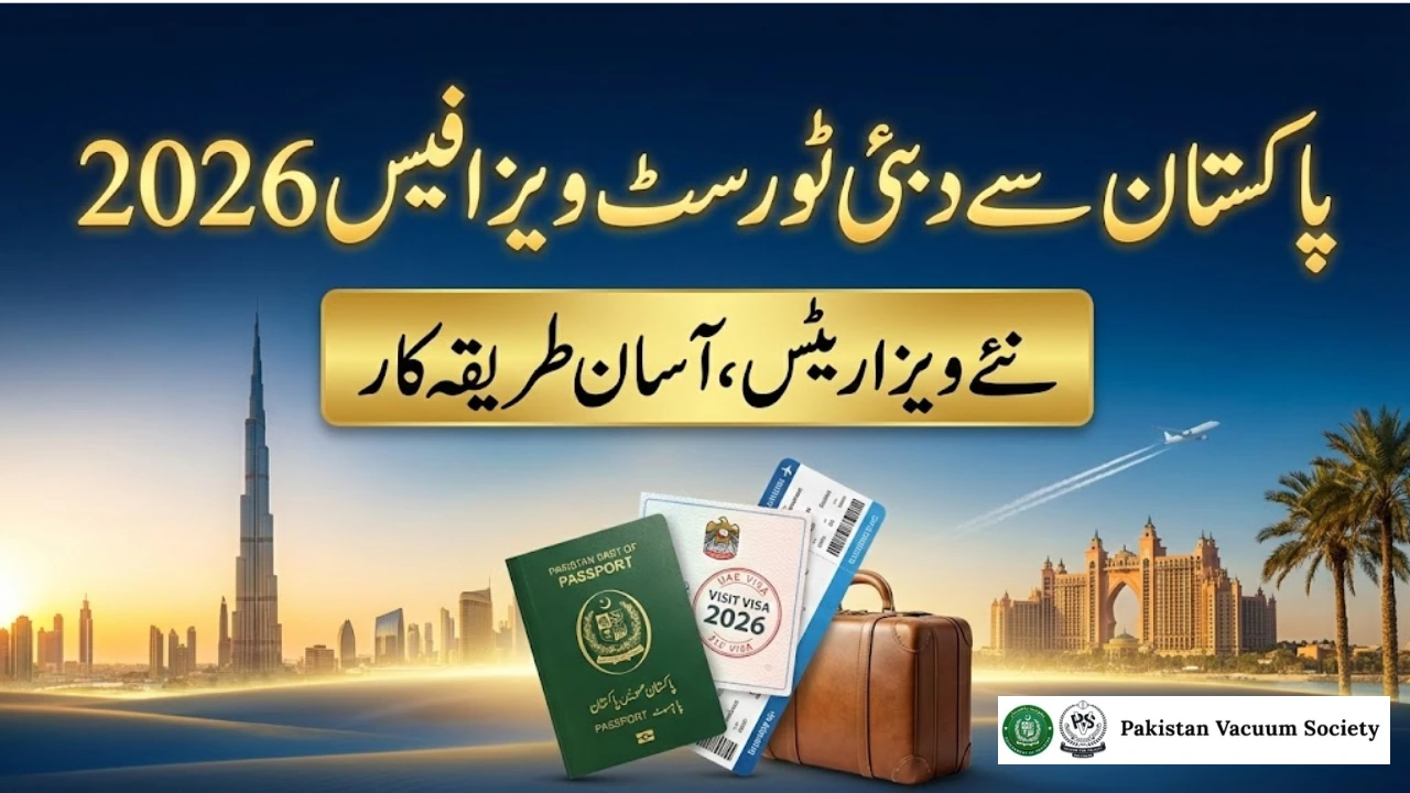 Dubai Tourist Visa Fee from Pakistan in 2026 – Complete & Easy Guide