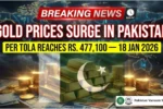 Gold Prices in Pakistan Today – 18 January 2026 Live Update