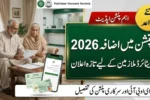 Pension Increase 2026 in Pakistan