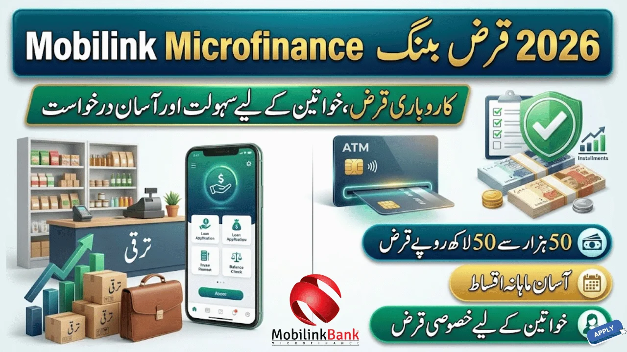 Mobilink Microfinance Bank Loan 2026