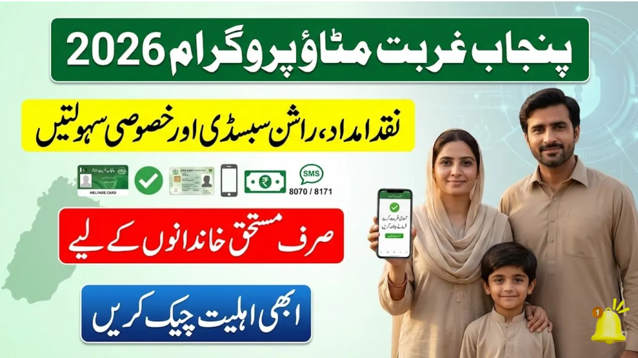 Punjab Poverty Relief Program 2026