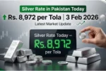 Silver Rate in Pakistan Today – Latest Prices on 3 February 2026
