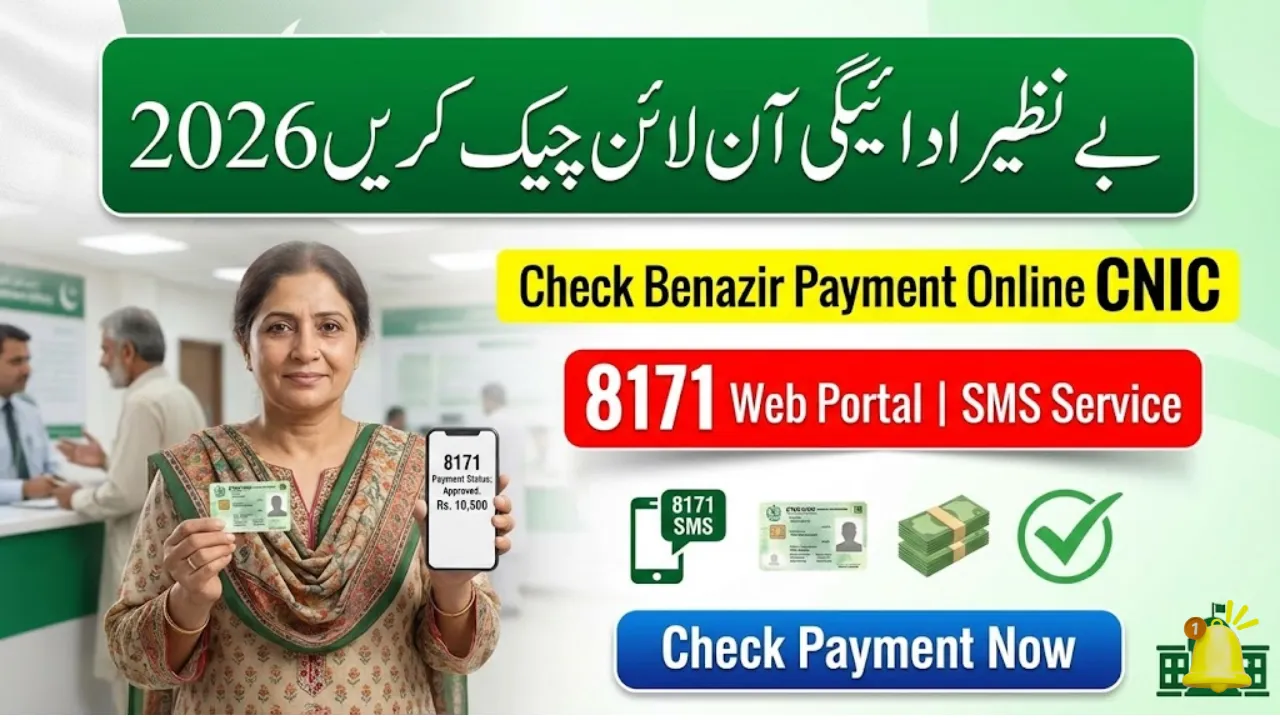 How to Check Benazir Payment Online 2026 – Complete Guide & Details