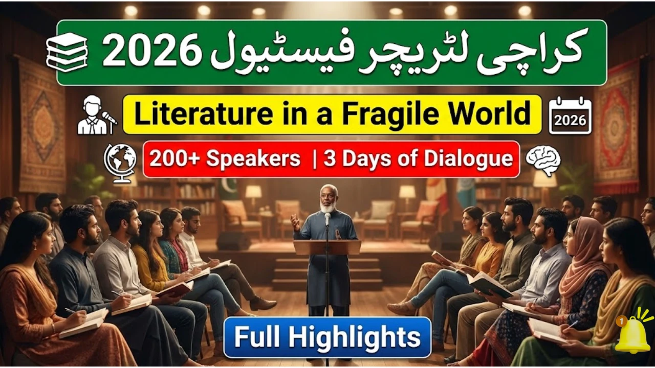 Karachi Literature Festival 2026 opens with focus on “Literature in a Fragile World”