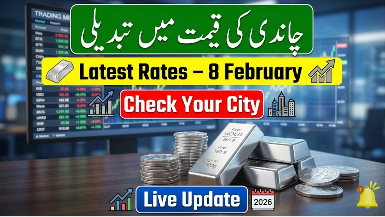 Silver Price Today, 8 February: Rates Edge Higher Across Major Cities